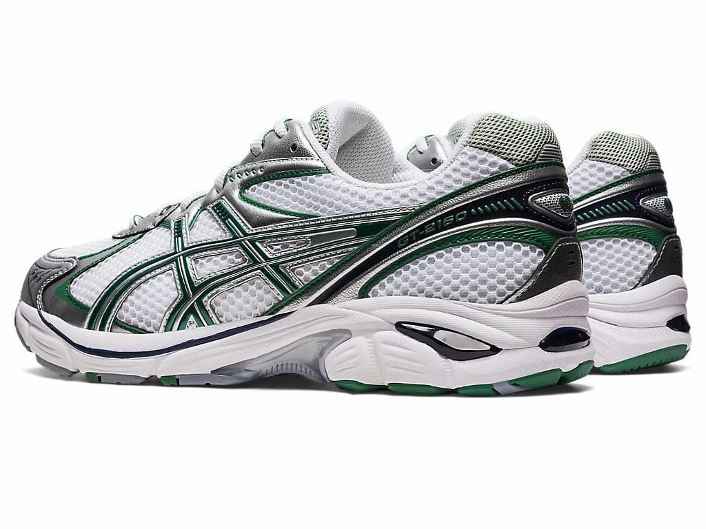 ASICS GT-2160 White Shamrock Green Asics Running Shoes Academy Sports