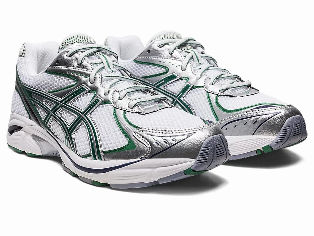 ASICS GT-2160 White Shamrock Green Asics Gel Kayano Tennis Shoes