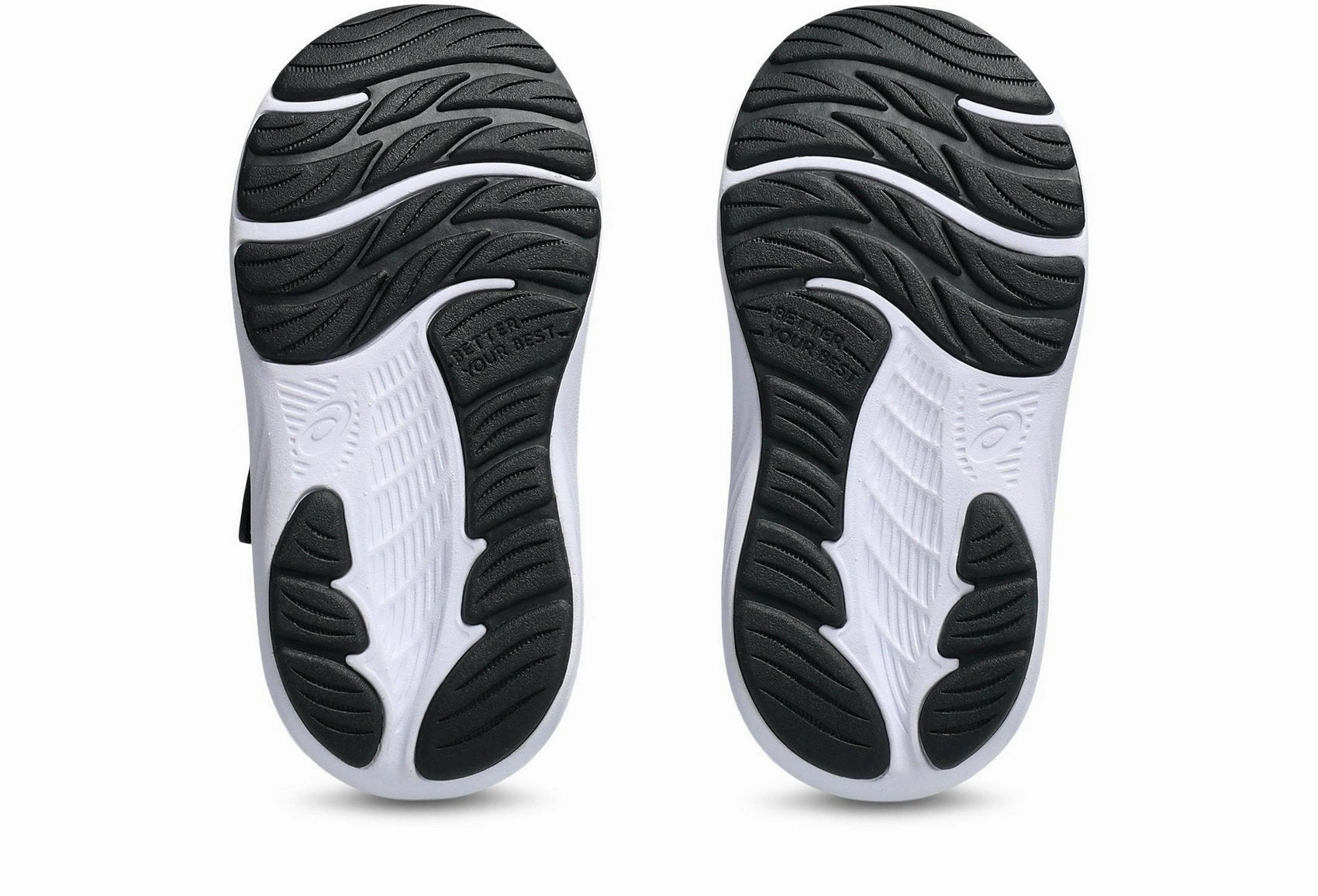 Asics Kid's Contend 9 Ts Black/Green Running Shoes Asics Non Skid Shoes