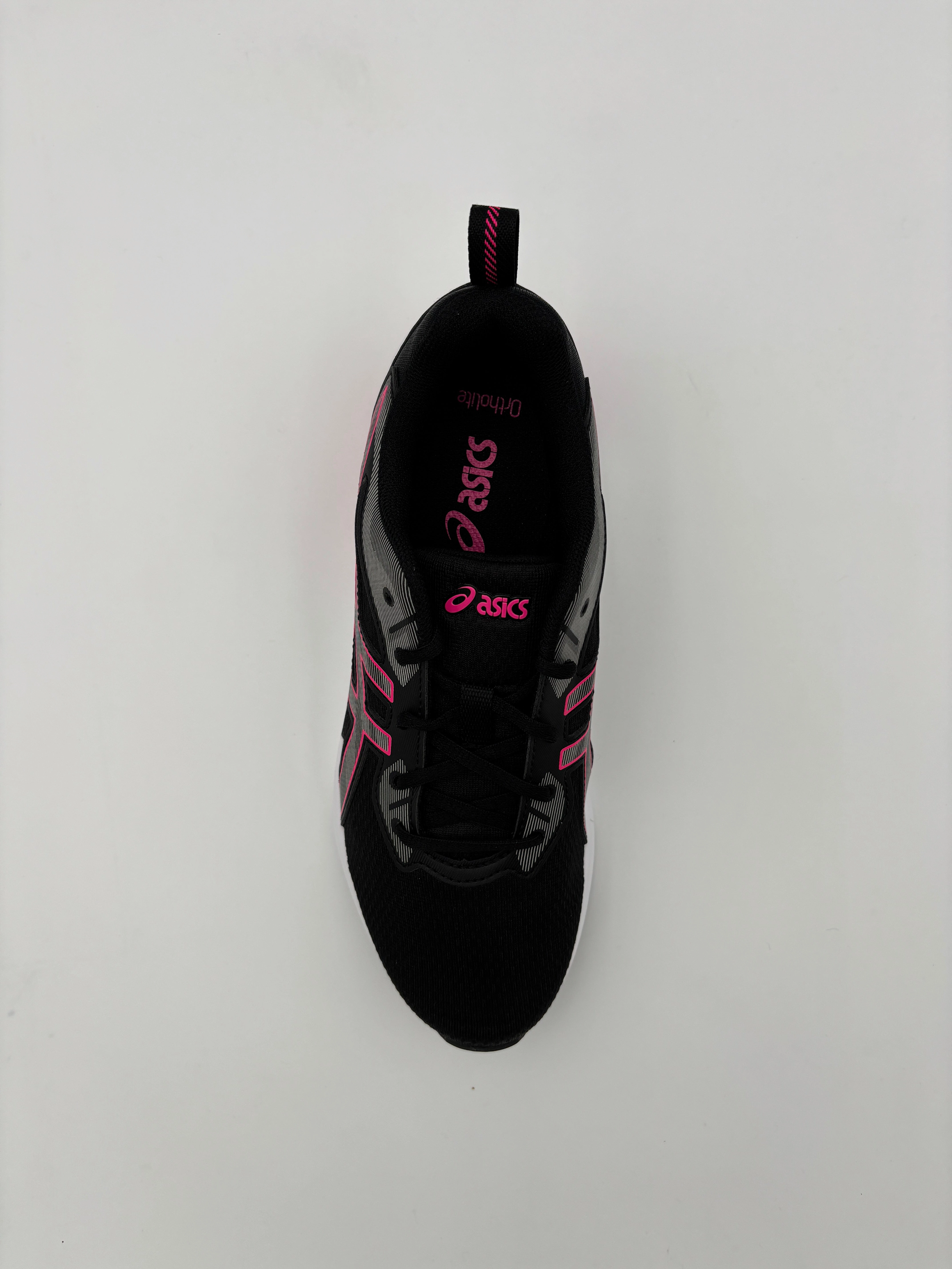 Asics Indoor Squash Shoes Asics Kid's Gel Quantum 90 Black/Pink Running Shoes