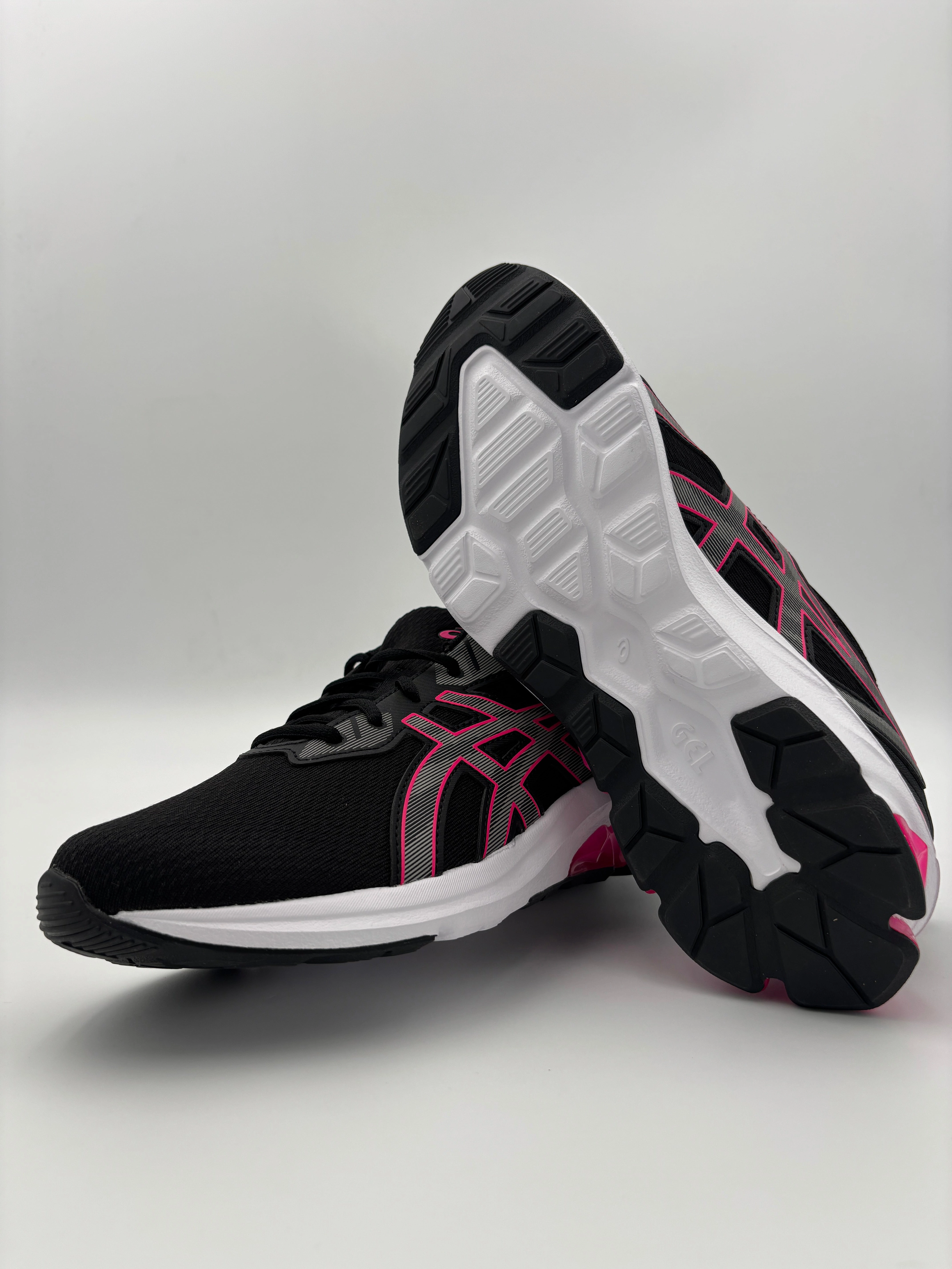 Asics Kid's Gel Quantum 90 Black/Pink Running Shoes Asics Gel Venture 9 Ru