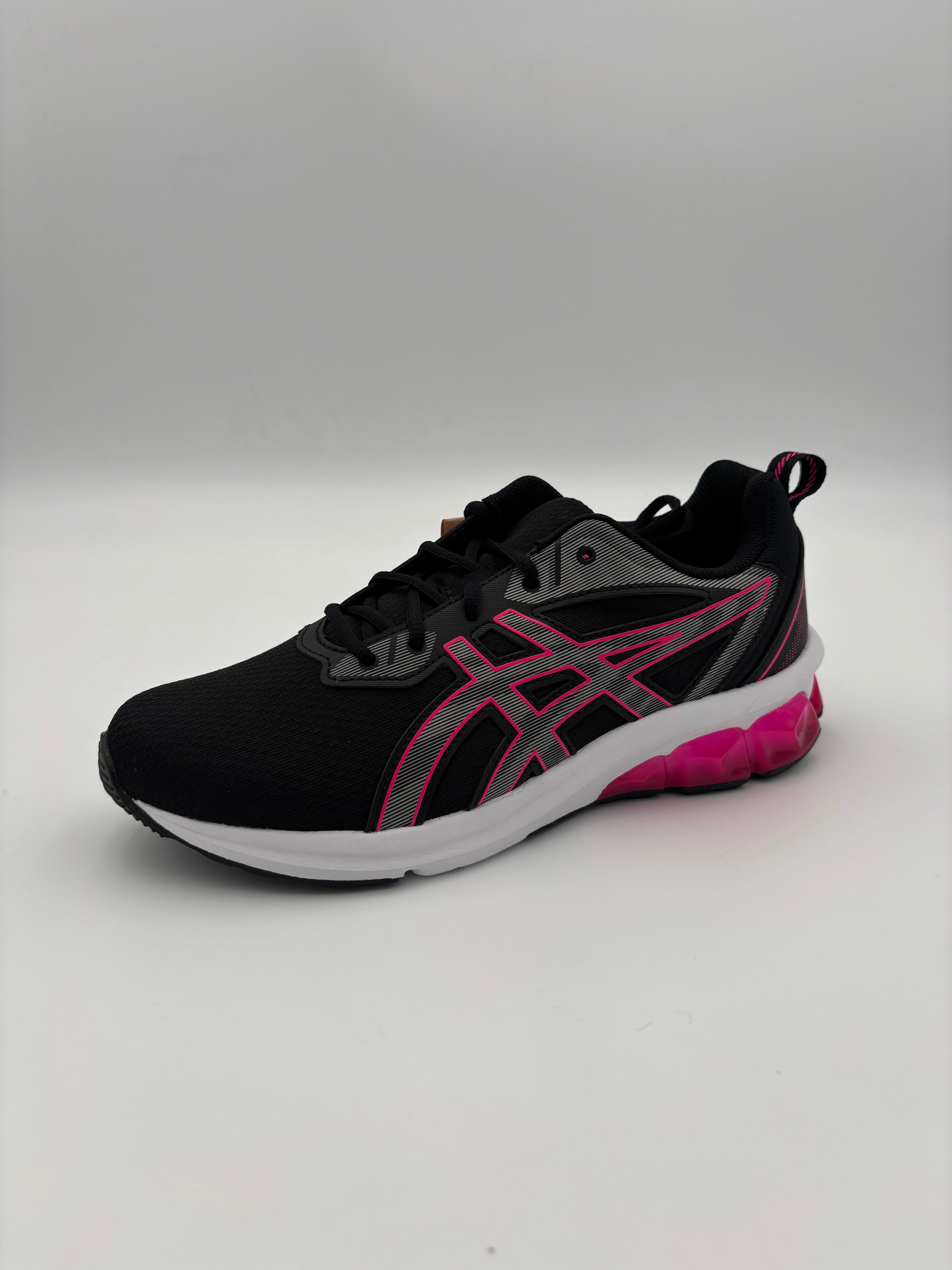 Asics Shoes Sean Wotherspoon Asics Kid's Gel Quantum 90 Black/Pink Running Shoes
