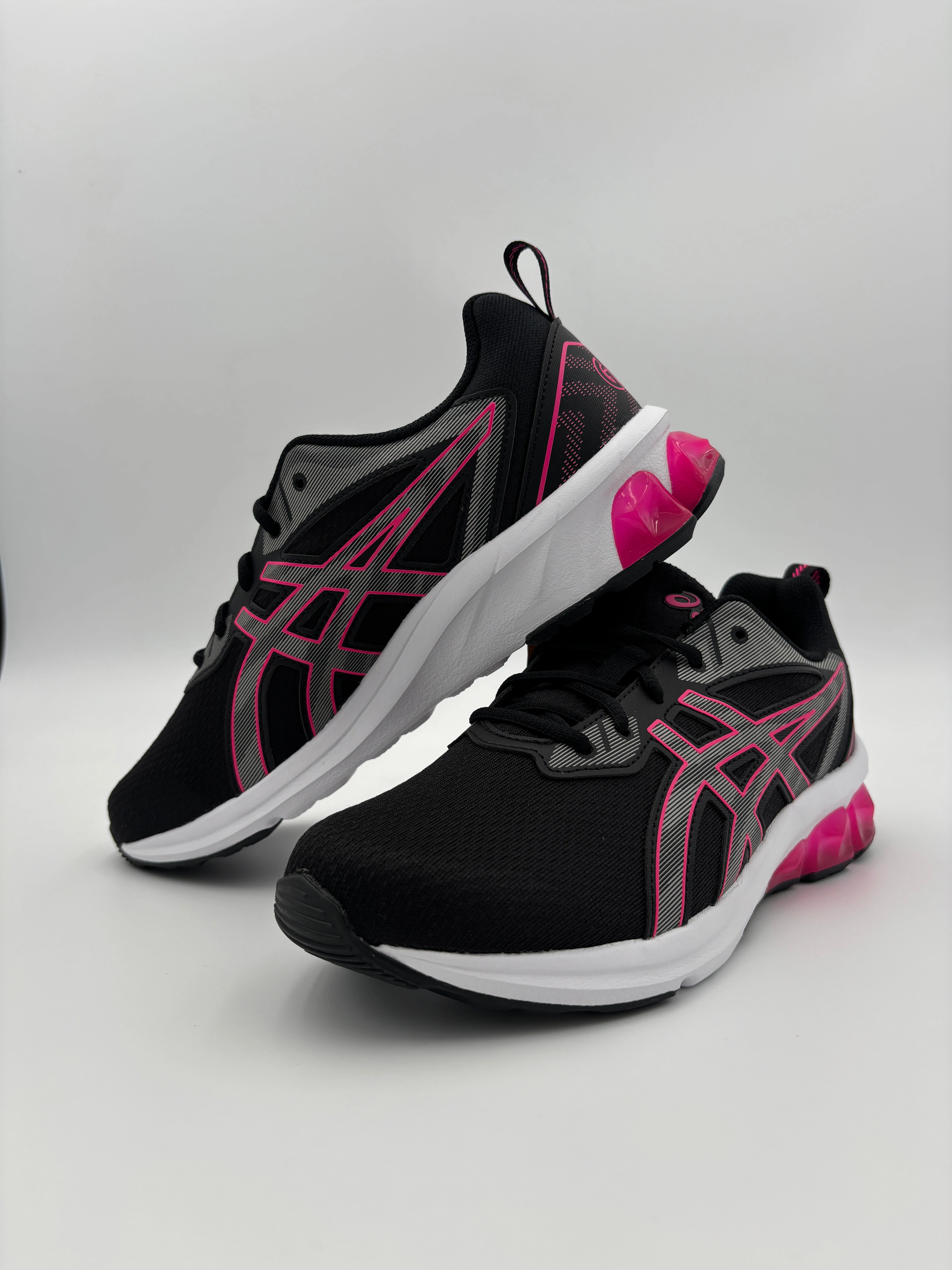 Asics Gel Rocket 11 Indoor Court Shoes Asics Kid's Gel Quantum 90 Black/Pink Running Shoes
