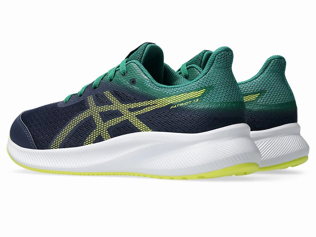 Asics Kid's Patriot 13 Midnight/Citron Running Shoes Asics Gel Contend Running Shoes