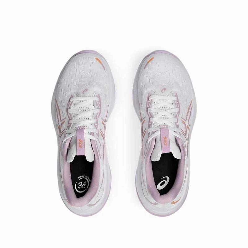 Asics Gel Lyte Running Shoes Asics Women's Gel Cumulus 26 White/Light Ube Shoes