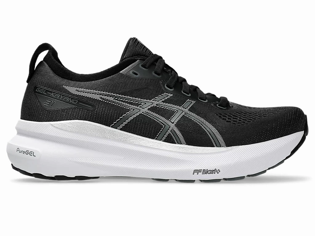 Asics Womens Gel Kayano 31- Black/Pure Silver (1012B670-002) Ohtani Trainer Shoes