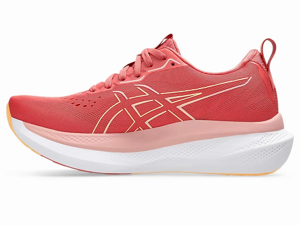 Asics Womens Glideride Max - Dark Pink Clay/Orange Glow (1012B691-700) Merrell Agility Peak Tactical Training Shoe