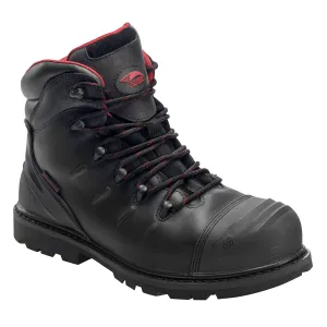 Work Boots Near Me Avenger Mens Comp Toe PR WP Work Boots W Black Leather