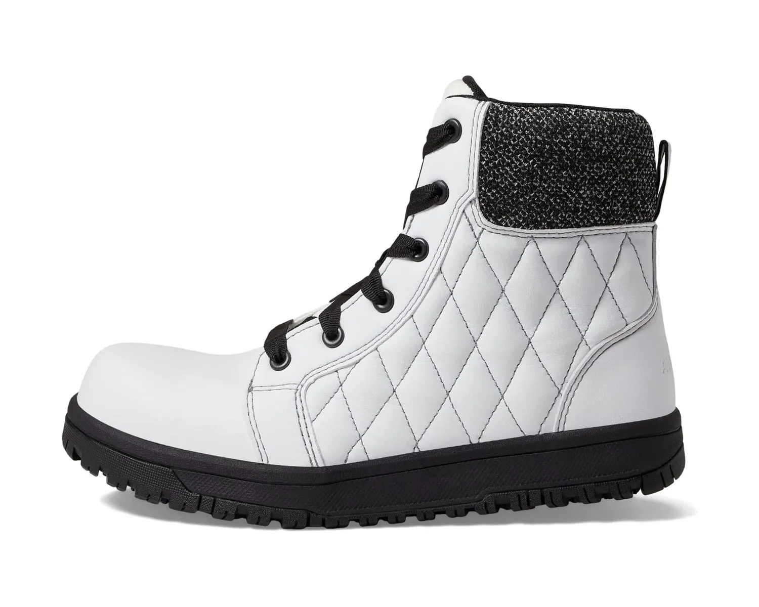 Slouch Ankle Boots Avenger Womens Metro 8in CN EH White Work Boots