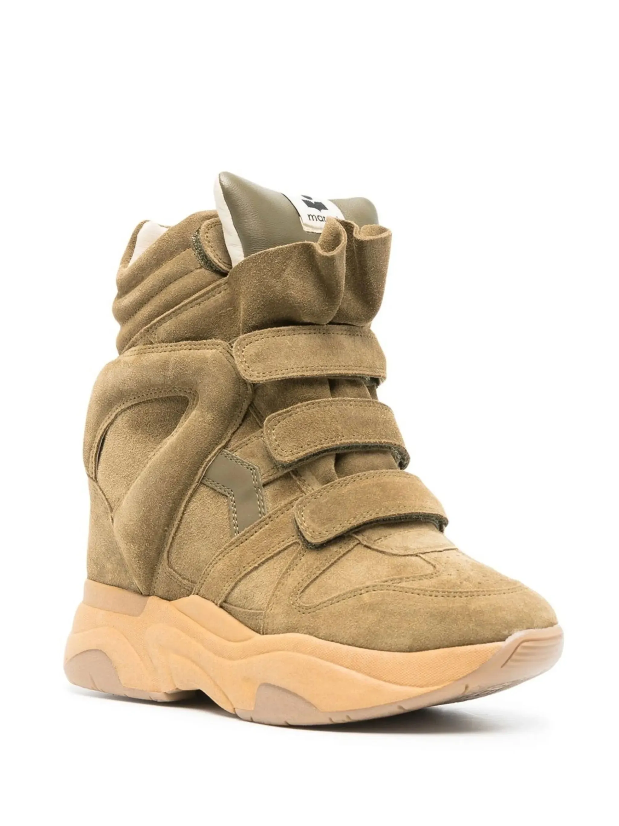 Best Apl Shoes For Cross Training Balskee suede high-top wedge sneakers