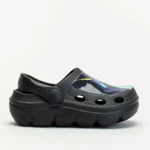 Bridget Sandals In Jamaica Batman Clog