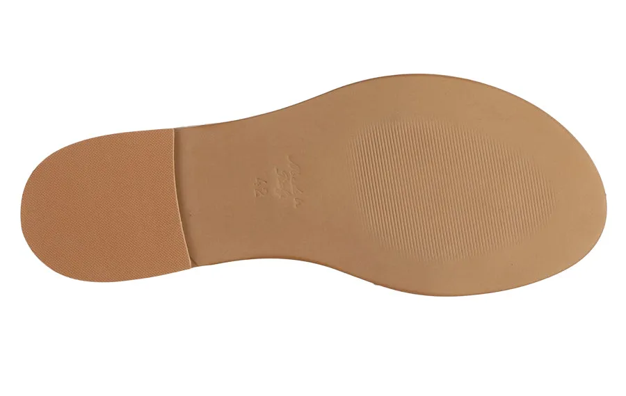 Bb Chainlink Tan Real Moccasin Slippers