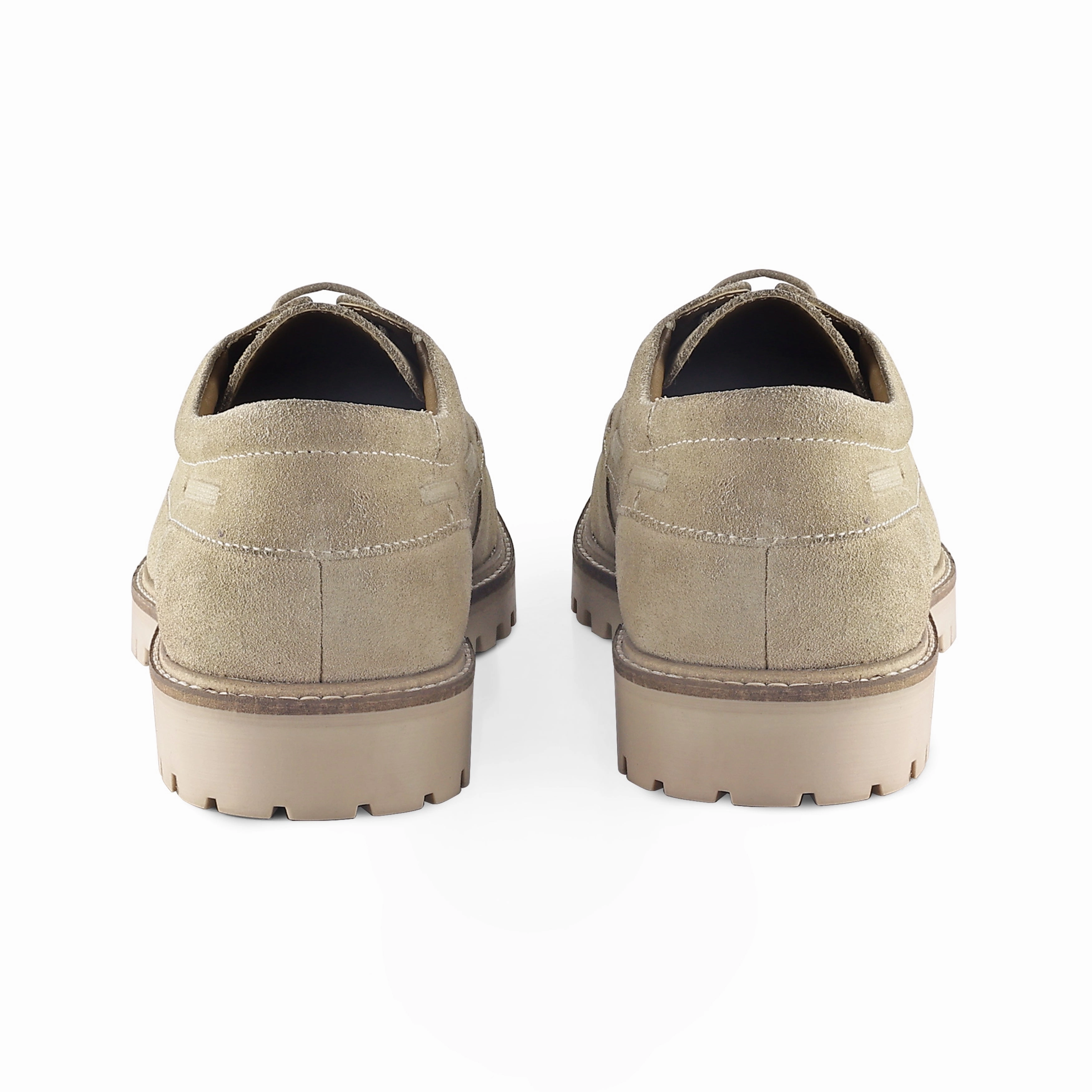 Beckenham Suede Casual Apron Front Shoes - Sand Challenger Trail Running Shoe