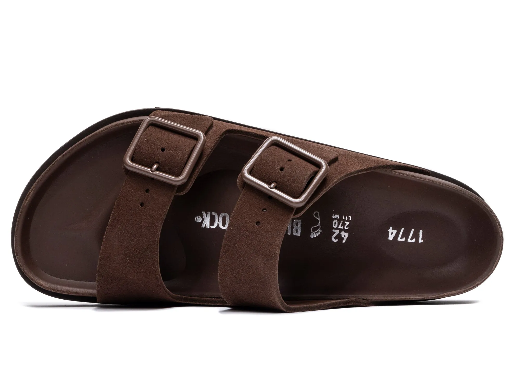 Birkenstock 1774 Arizona Suede/Leather in Carafe Pop Sandals