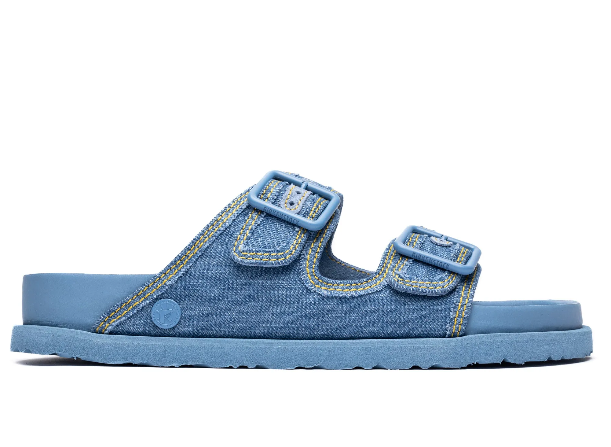 Birkenstock Arizona Stone Washed Denim 1774 'Faded Denim' Sandals Overwater Bungalows Jamaica