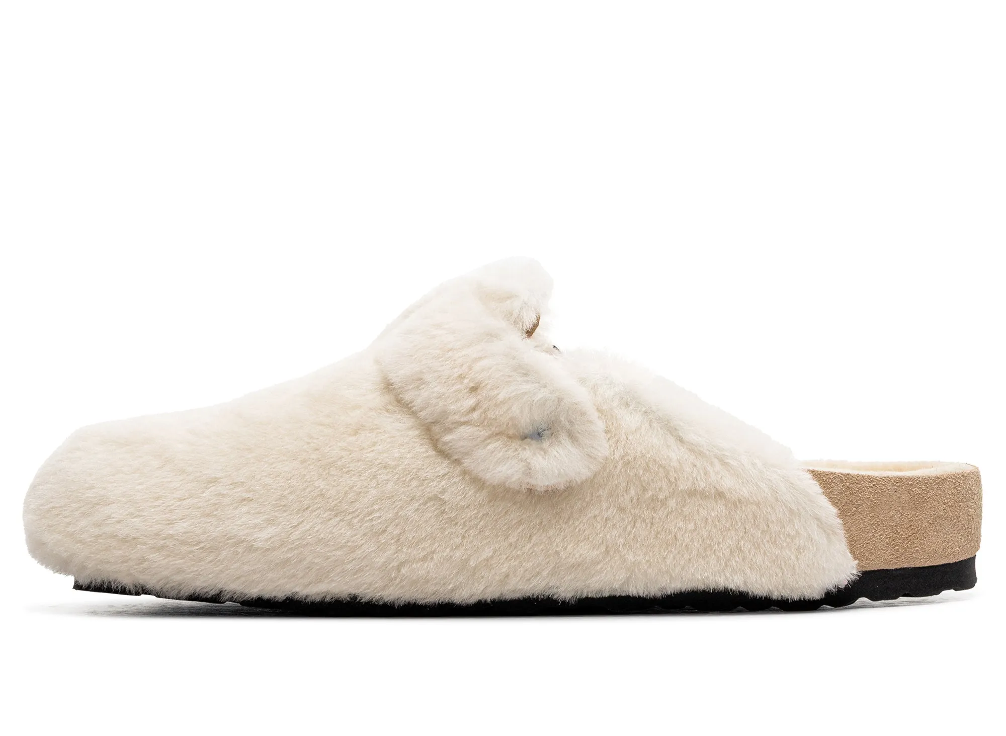 Vs Sandals Birkenstock Boston SK1 1774 Shearling Cream LAF