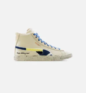 Black Fives X Clyde Mid Creme Brulee Mens Lifestyle Shoe - Sand/Blue Puma Shoes Manufacturer