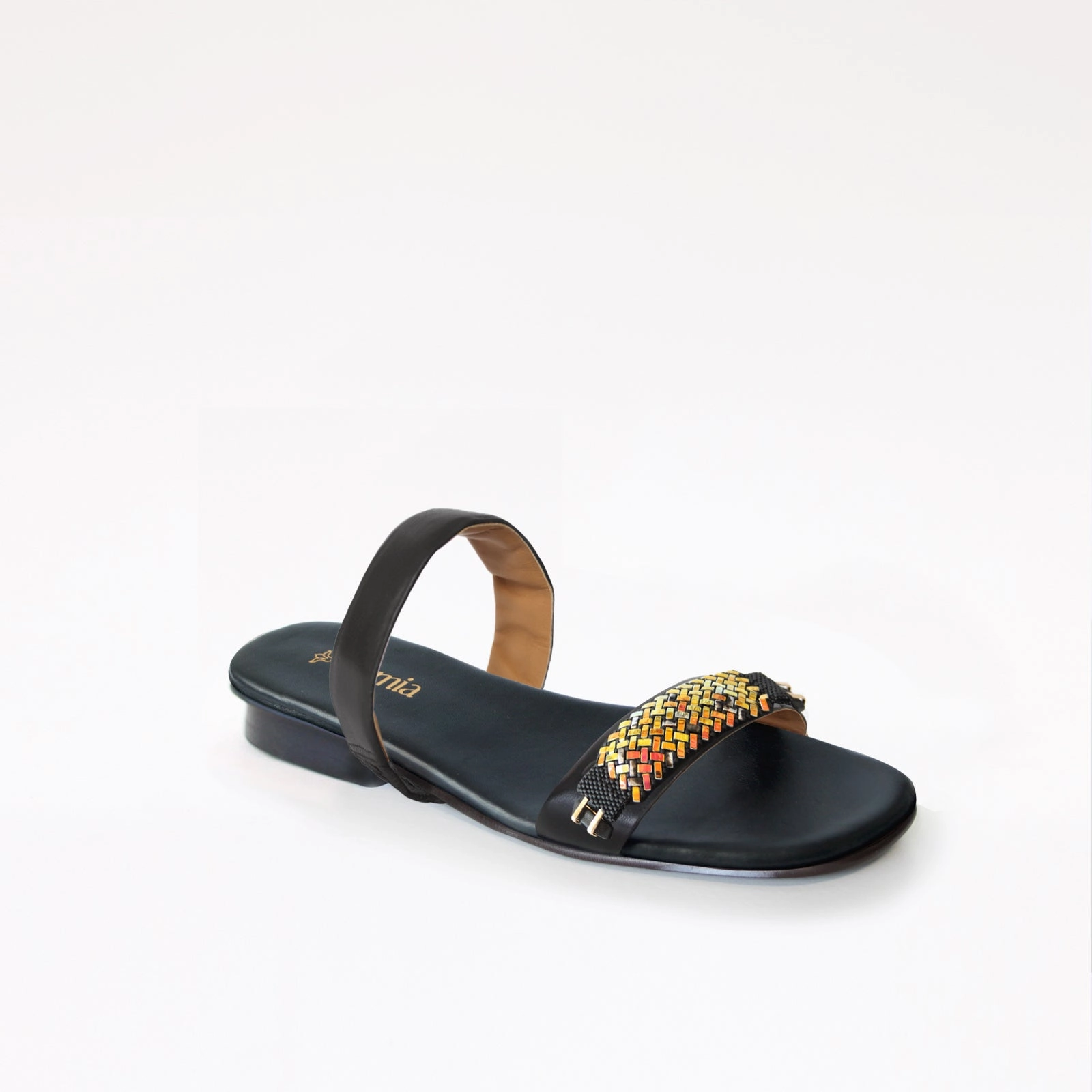 Color Sandals Black Swap Sandal Volcanic Cushion