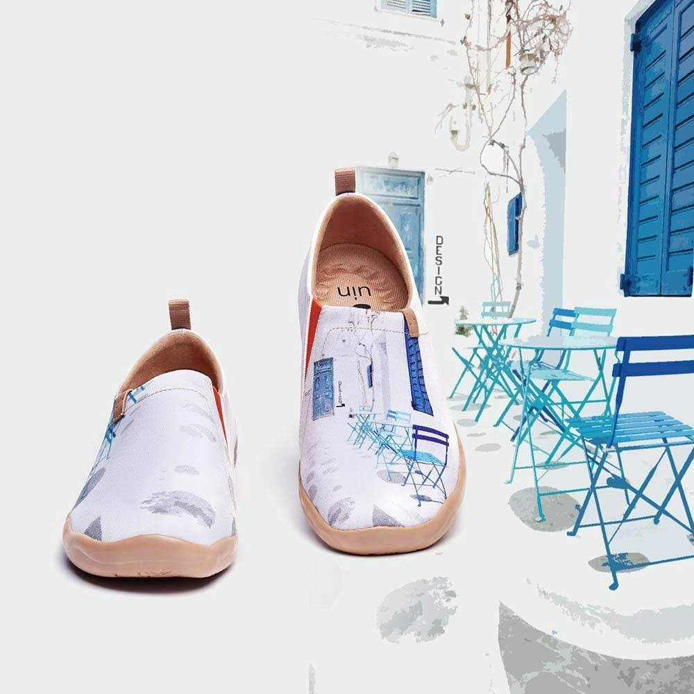 Durable Casual Shoes Blue Silence