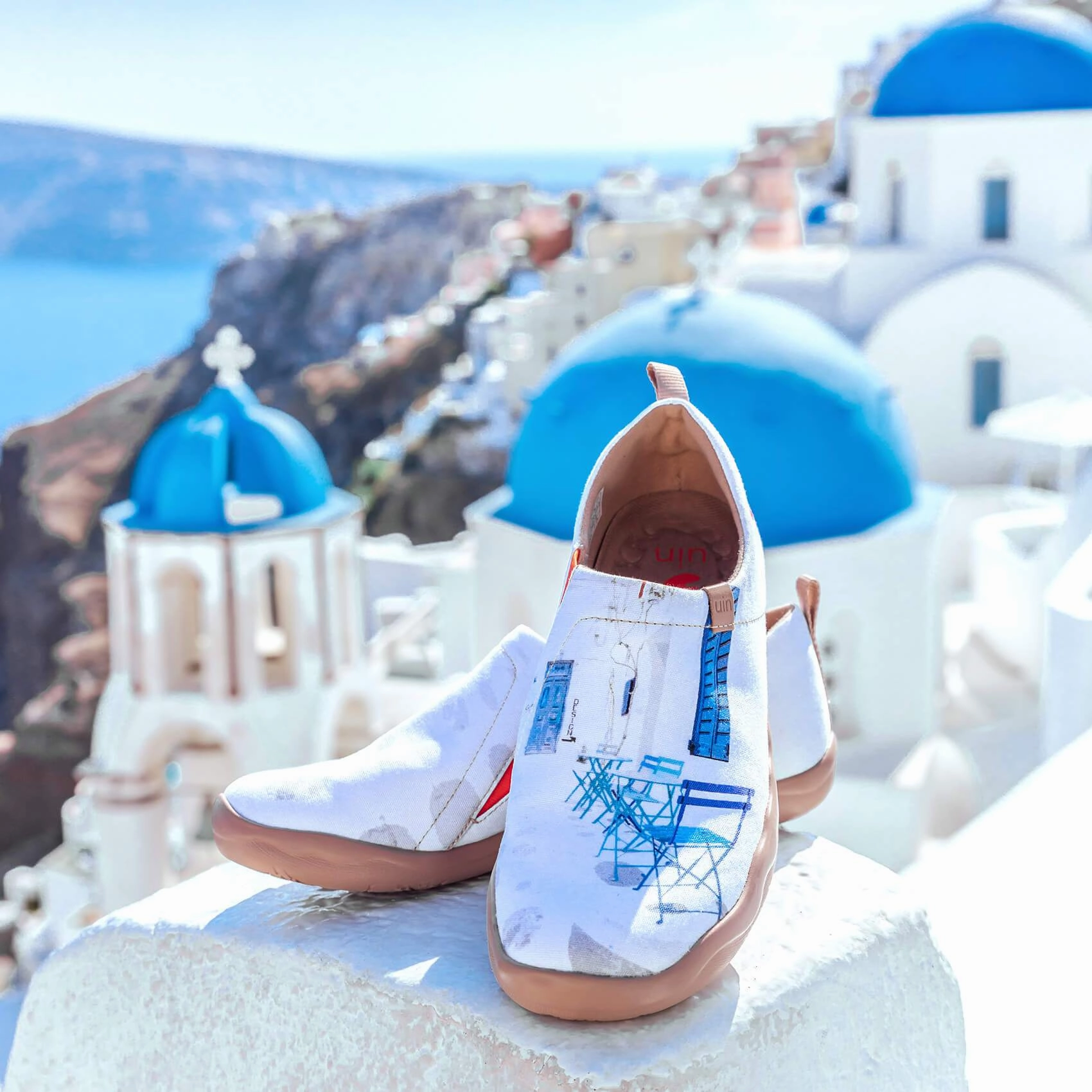 Slip On Walking Shoes Lightweight Casual Running Sneakers Blue Silence