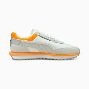 Puma Buckle Shoes BMW Motorsport x Men's City Rider "White Orange Glow"