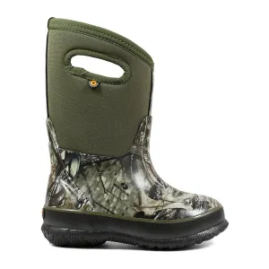 Boots For Snowshoeing 'BOGS' Kids' 10" Classic High Insulated WP Winter - Mossy Oak Camo