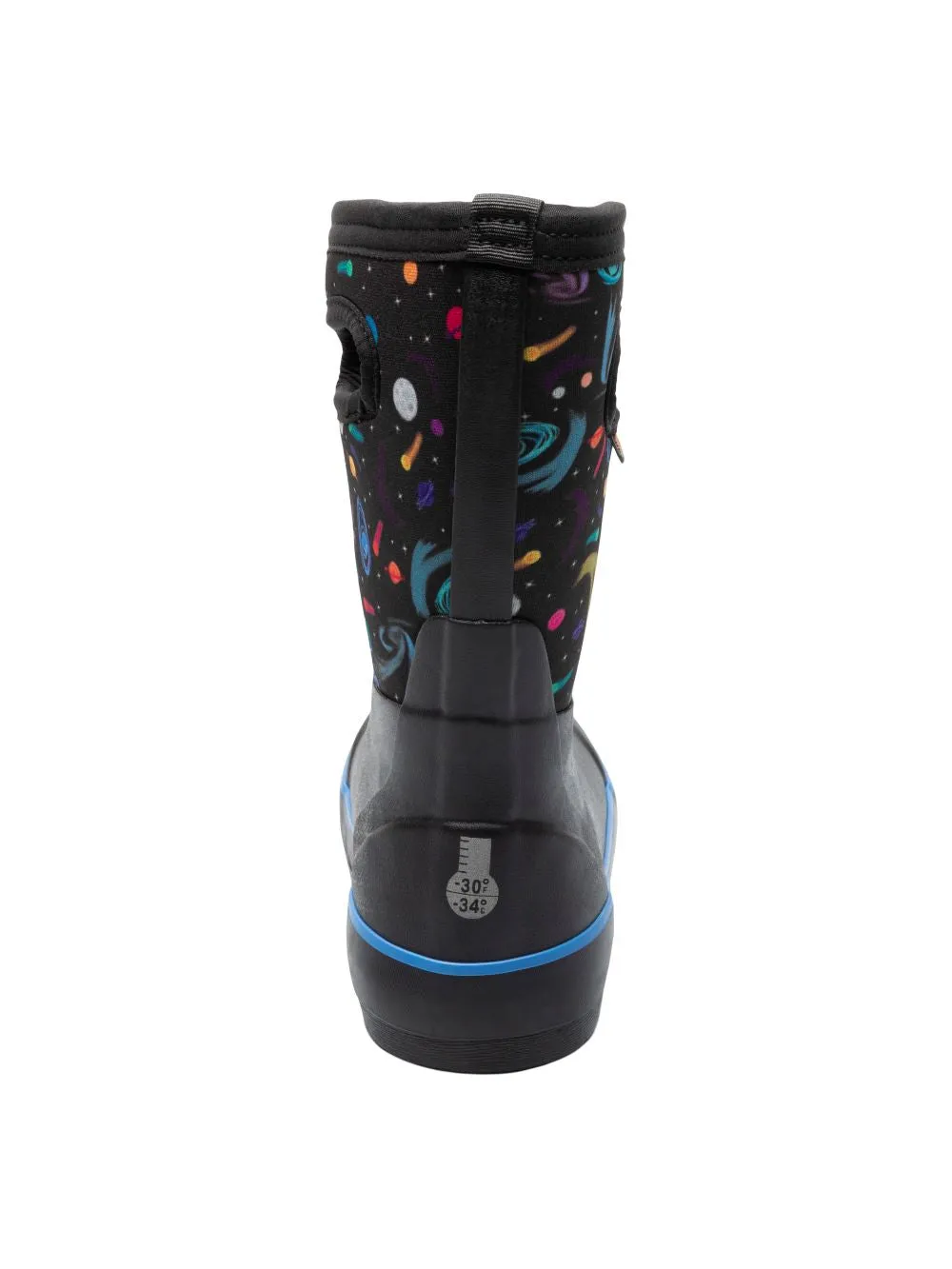 Brown Calf Boots 'BOGS' Kids' Classic II Final Frontier Insulated WP Rainboots - Black Multi