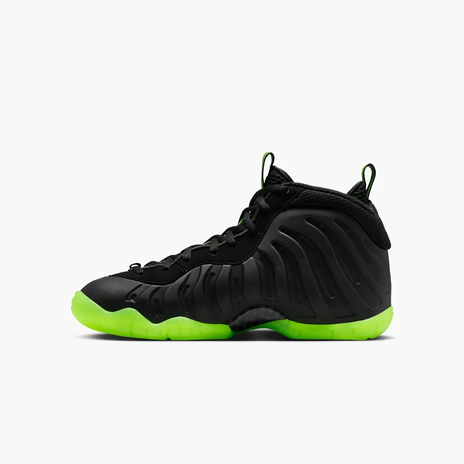 Nike Winter Shoes Kid's Little Posite One "Black Volt" Grade School