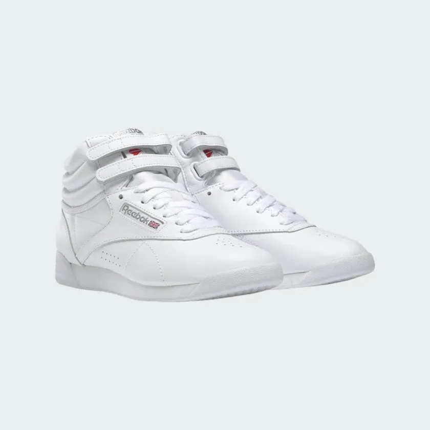 Crewson Lo Suede Casual Shoes Reebok Women's Freestyle Hi Shoes 2431 White | Iconic High-Top Trainers