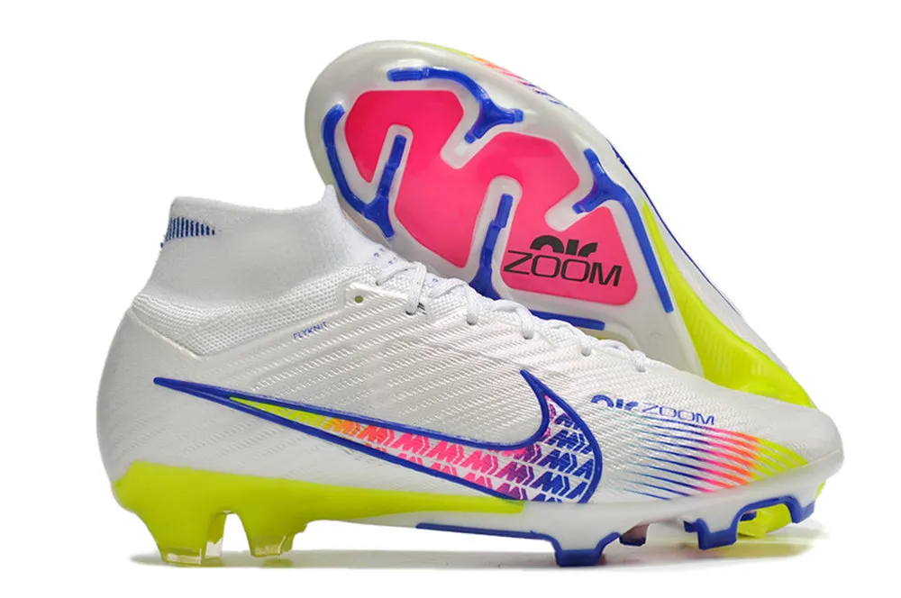 Nike Air Zoom Mercurial Superfly 9 Elite FG Red Lace Up Boots