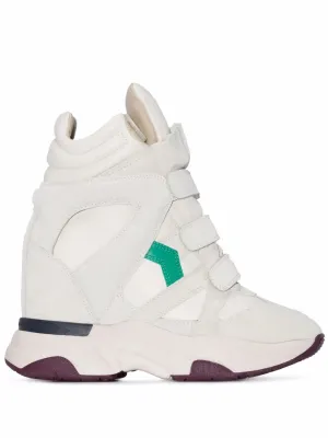 Best Training And Walking Shoes Balskee high-top wedge trainers