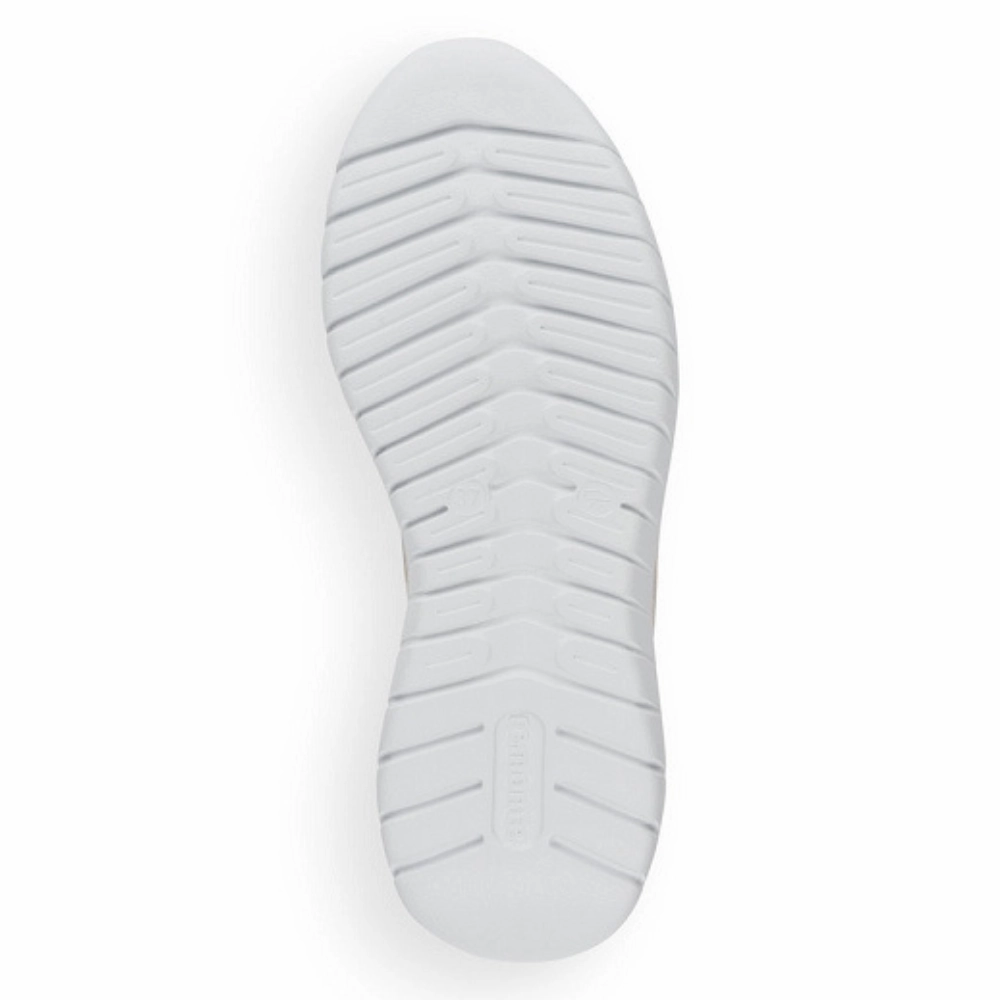 Remonte R5700 Beige Sneaker (Women's) Lace-up Boots Casual Leather Shoes