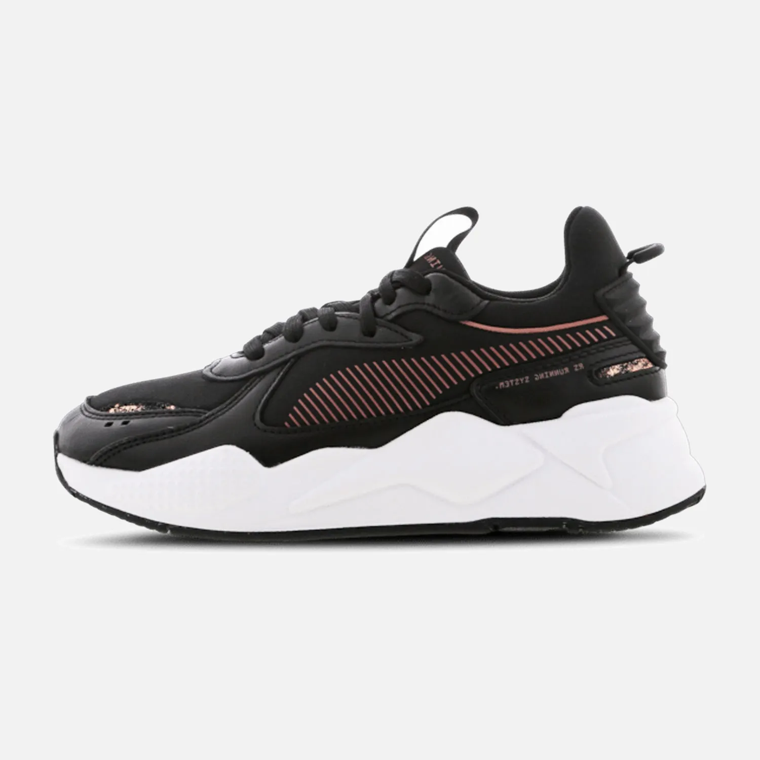 Under Armour Project Rock 4 Training Shoes Women's Puma RS-X Frosted Black Rose Gold