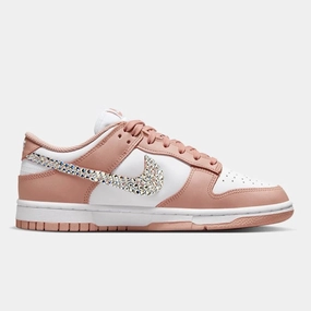 Dunk Women Low (Rose Pink) Nike Flat Tennis Shoes