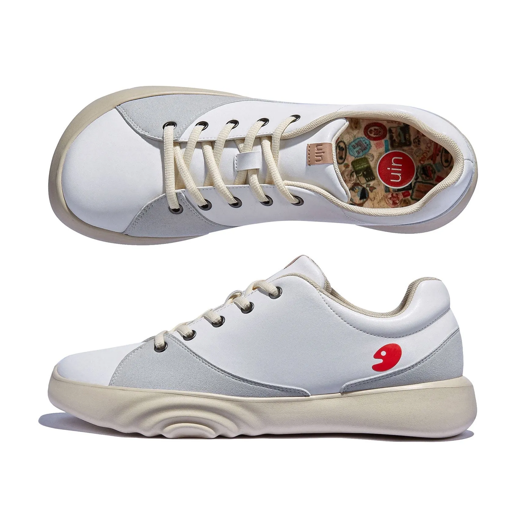 Bright White Denia I Men Holes In Skate