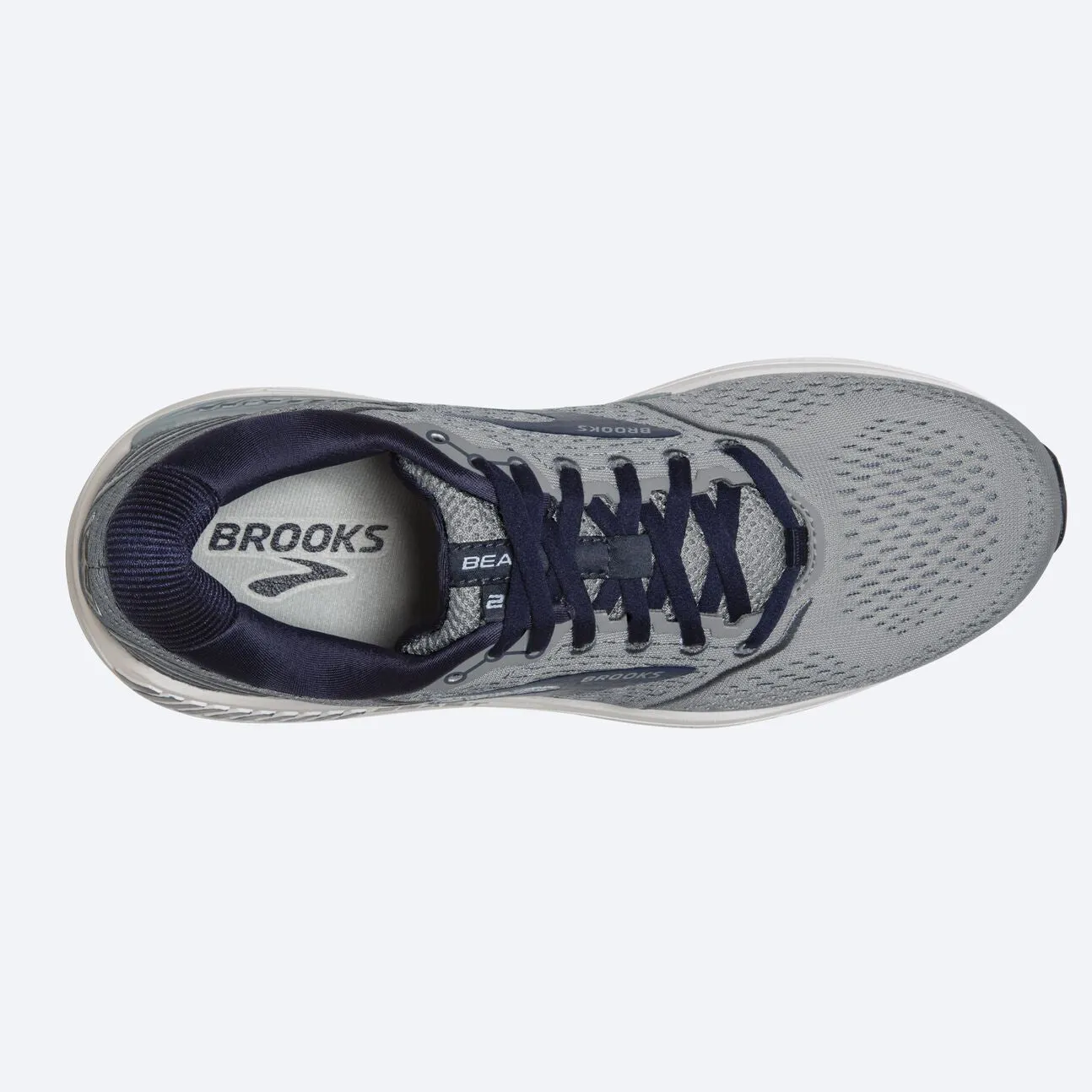 Cloudflyer 4 Shoes Brooks Mens Beast 20 Wide- Blue/Grey/Peacoat (1103272E491)