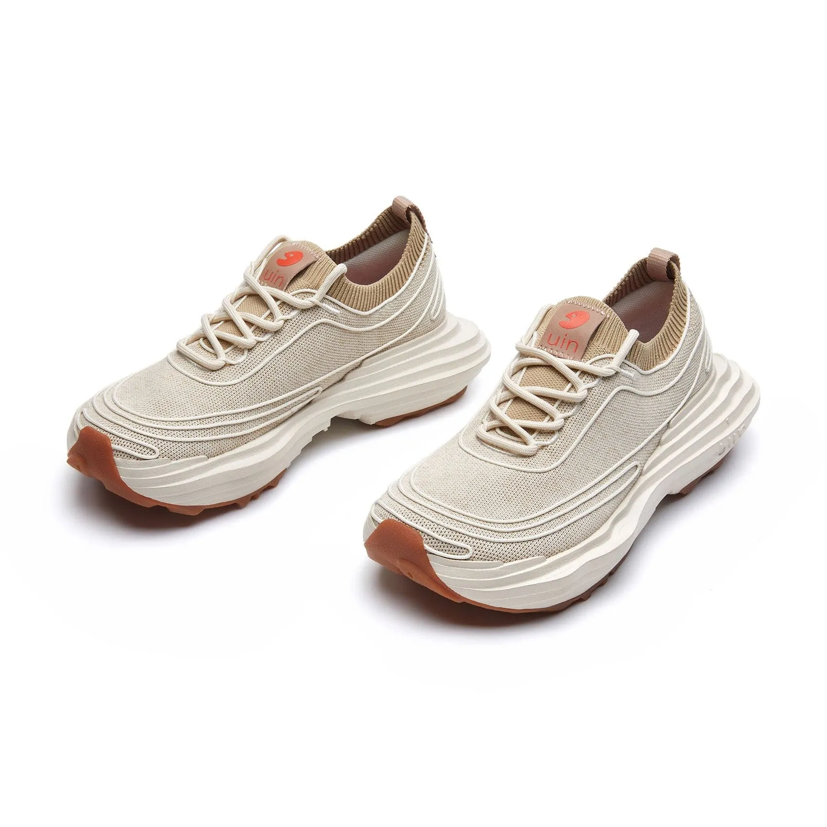 Eggshell Rock Layer B2 Women Good Running Shoes For Trail And Road