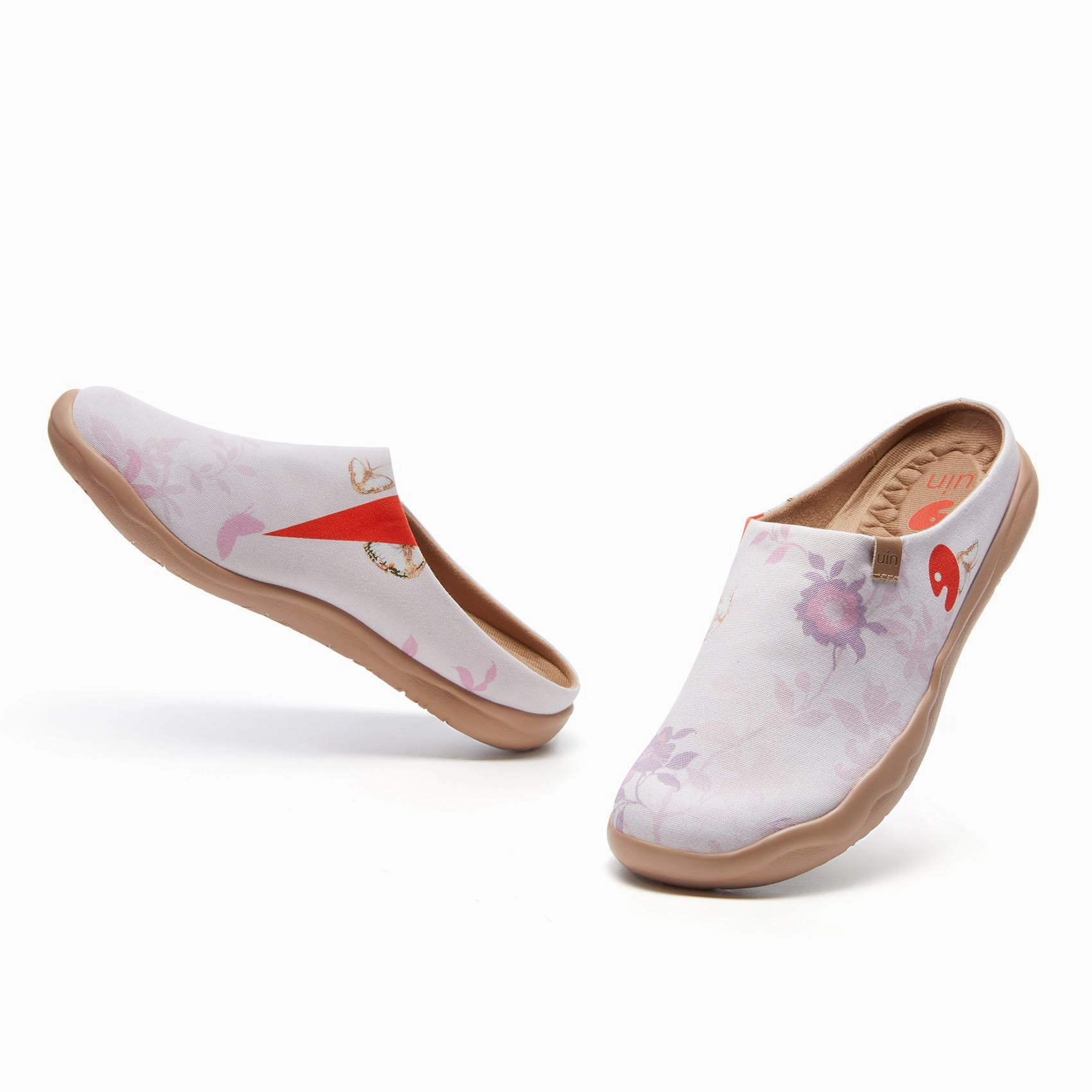 Butterfly Dream Fragrance Malaga Women Casual Slip On Leather Shoes