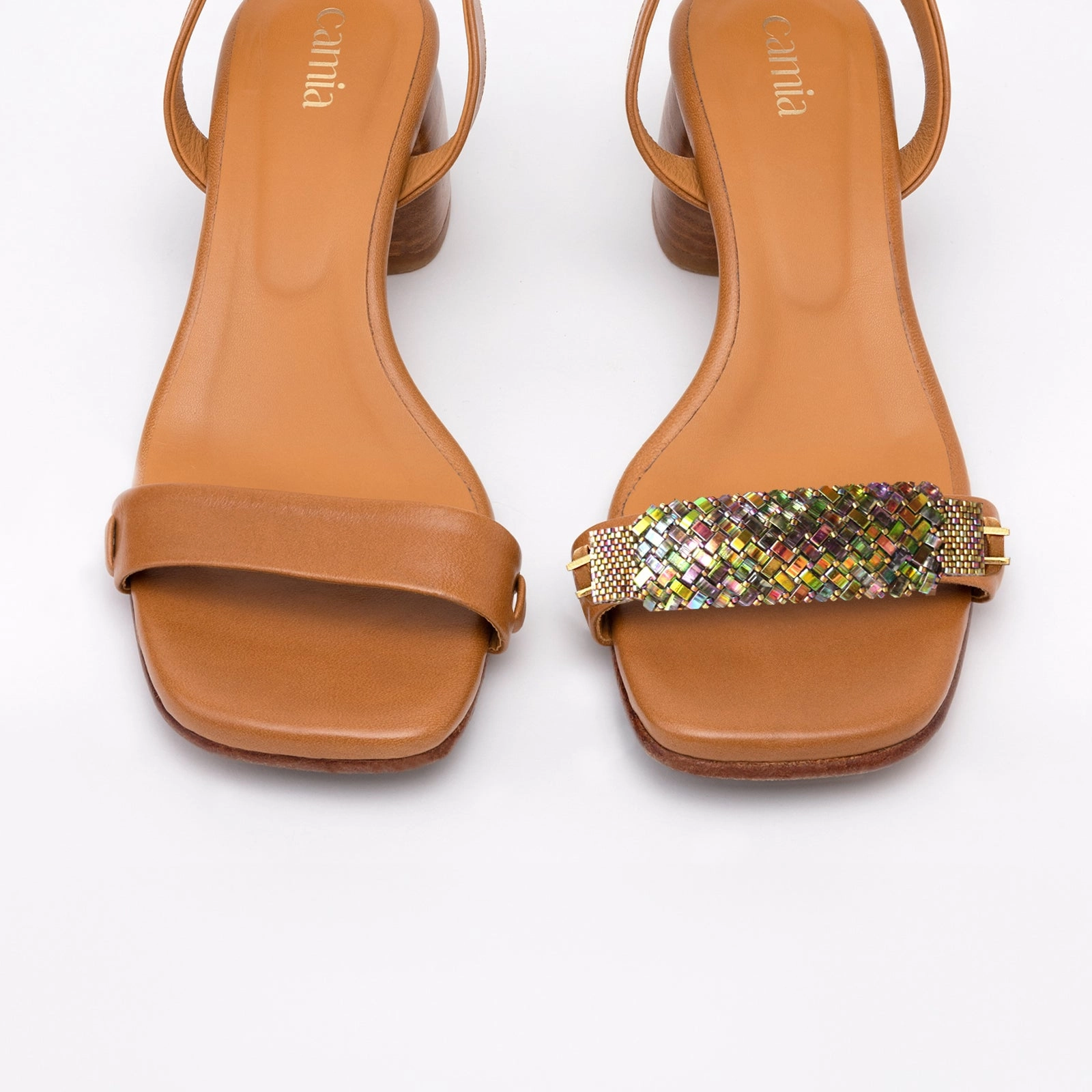 Sandals Royal Caribbean Resort Private Island Jamaica Camel Heeled Swap Sandal Aqua