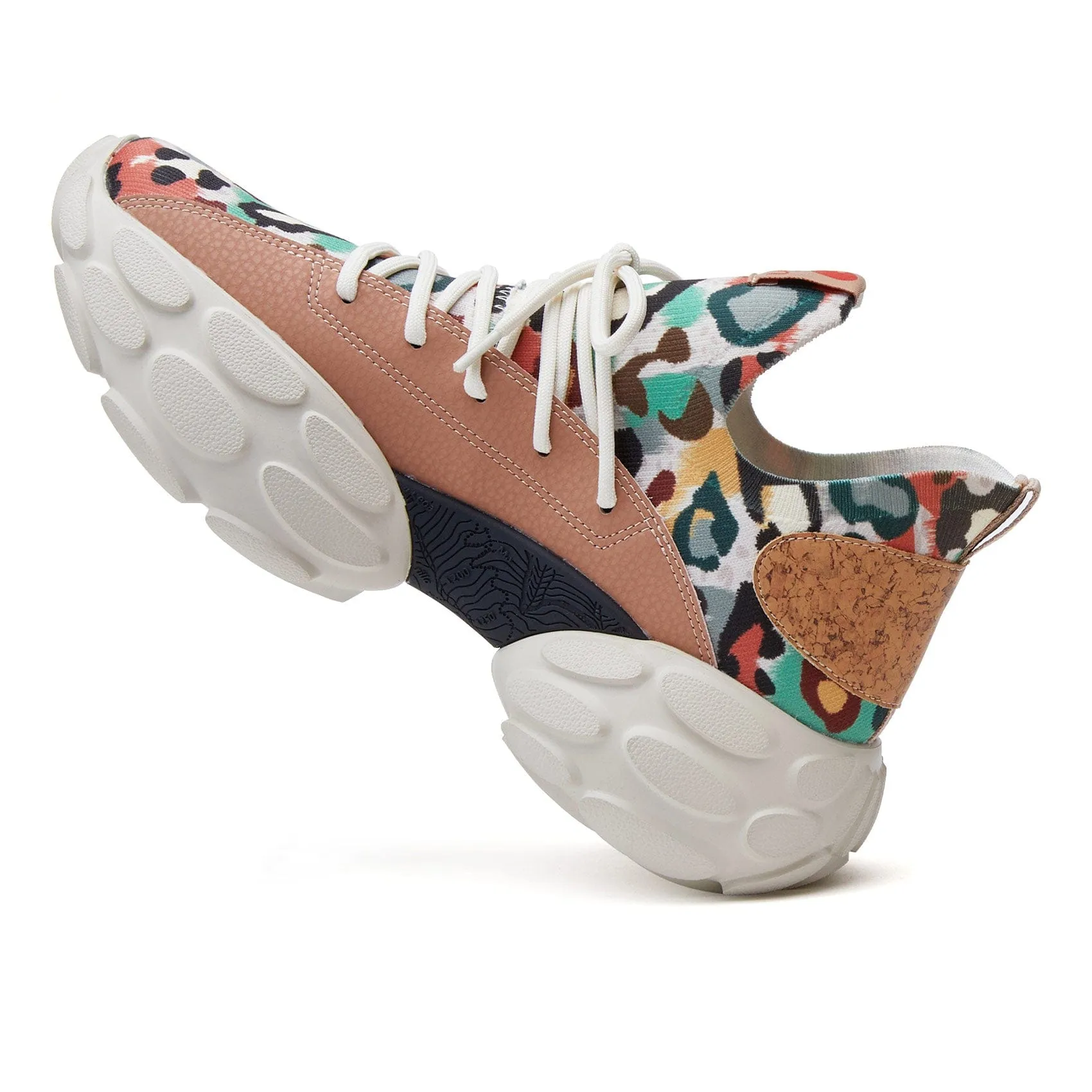 Pure Trail Running Shoes Camouflage Leopard 2 Mulhacen I Women