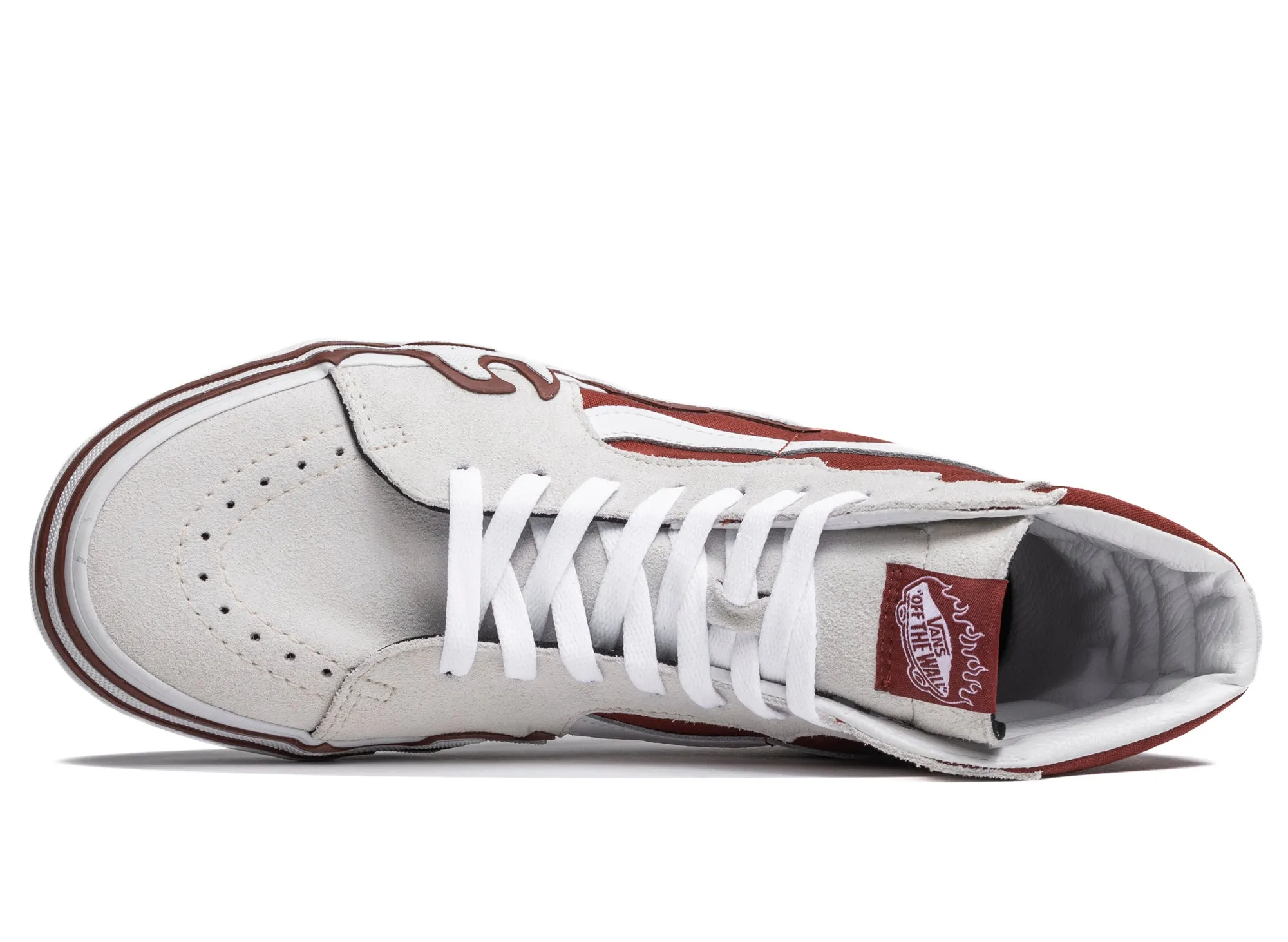 Vans Sk8-Hi Flame Boutique Challenge Shoes Seating Casual Simple Calm