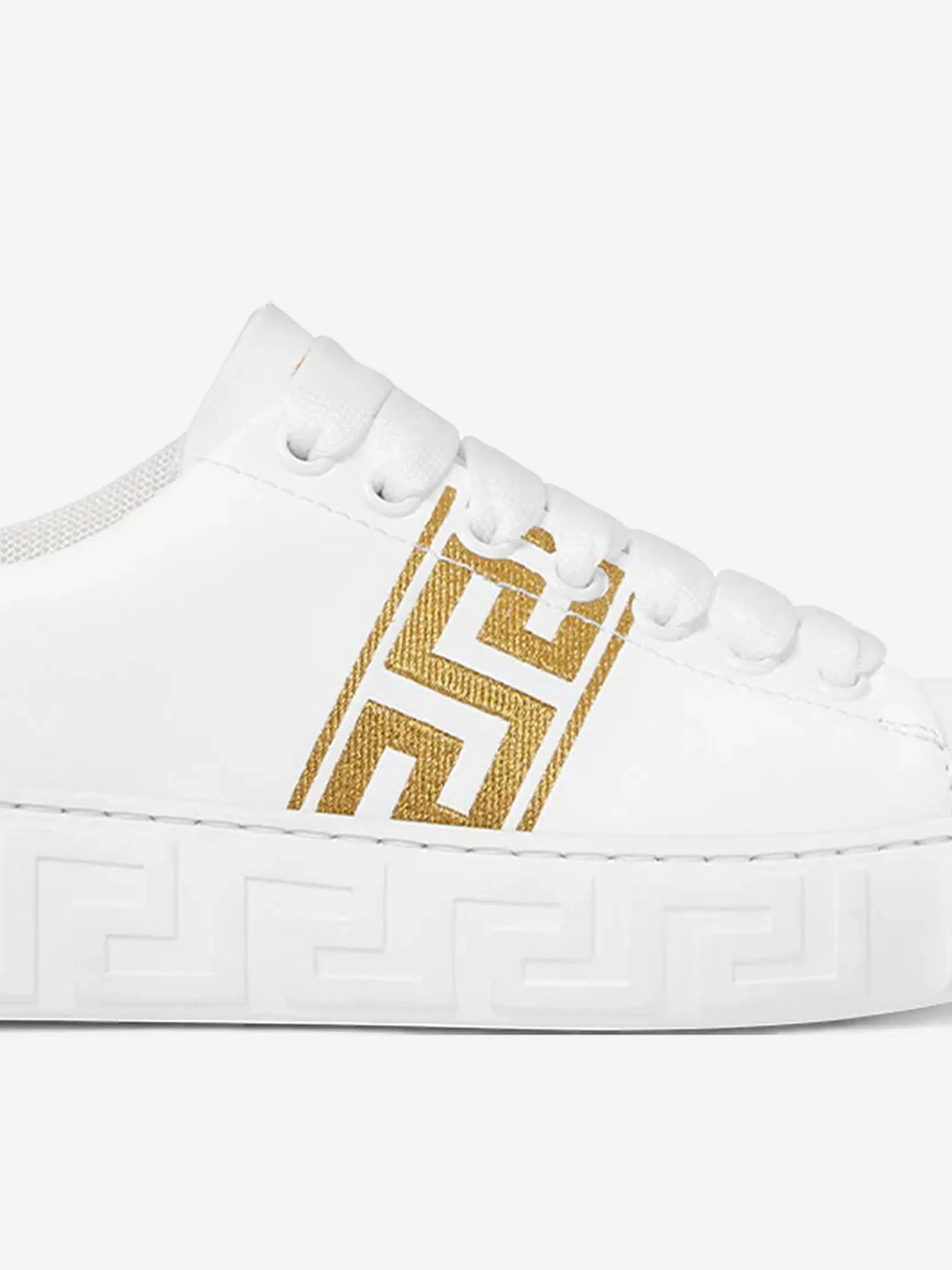 Versace Kids La Greca Low Top Trainers in White Nanoflex Tr 2.0 Training Shoes Review