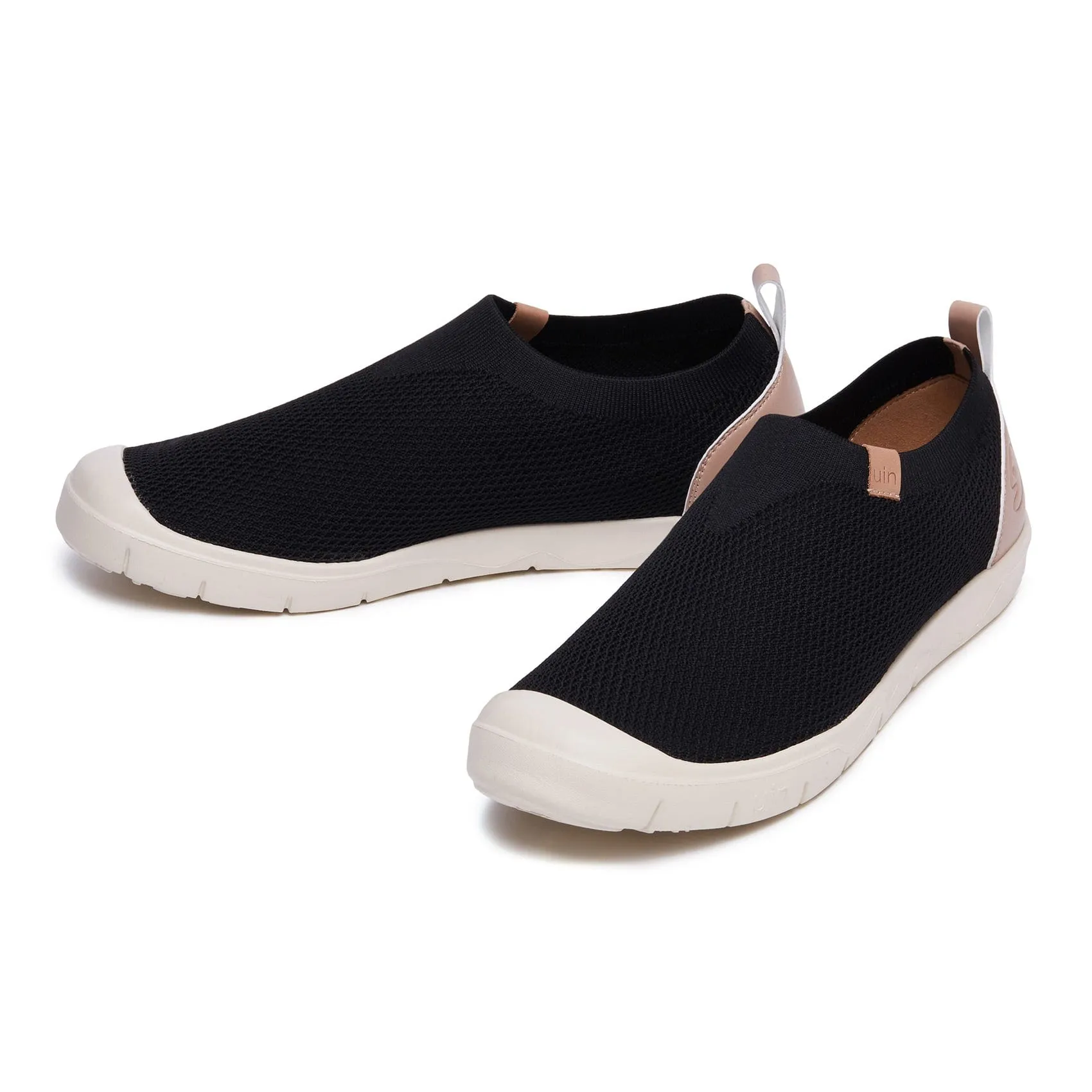 Charcoal Black Cadiz II Men Skate Shoes With Stash Pocket