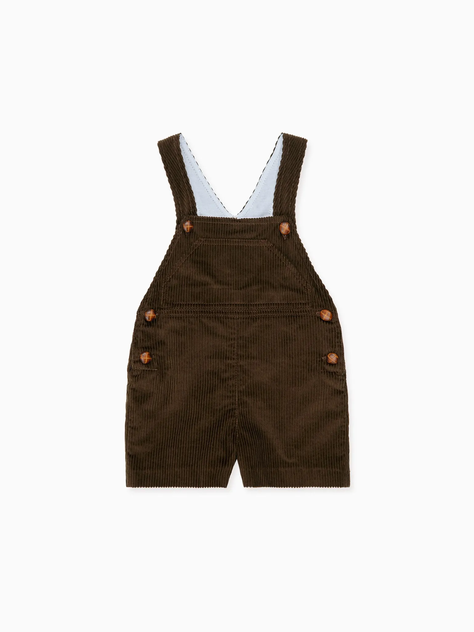 Red Wing Shoes Casual Chocolate Brown Salma Corduroy Baby Dungarees