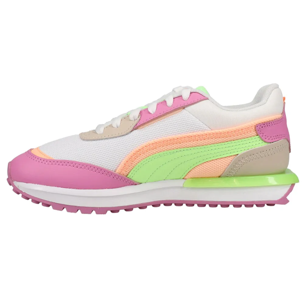 City Rider Translucent Lace Up Sneakers Puma Mb 03 Basketball Shoes