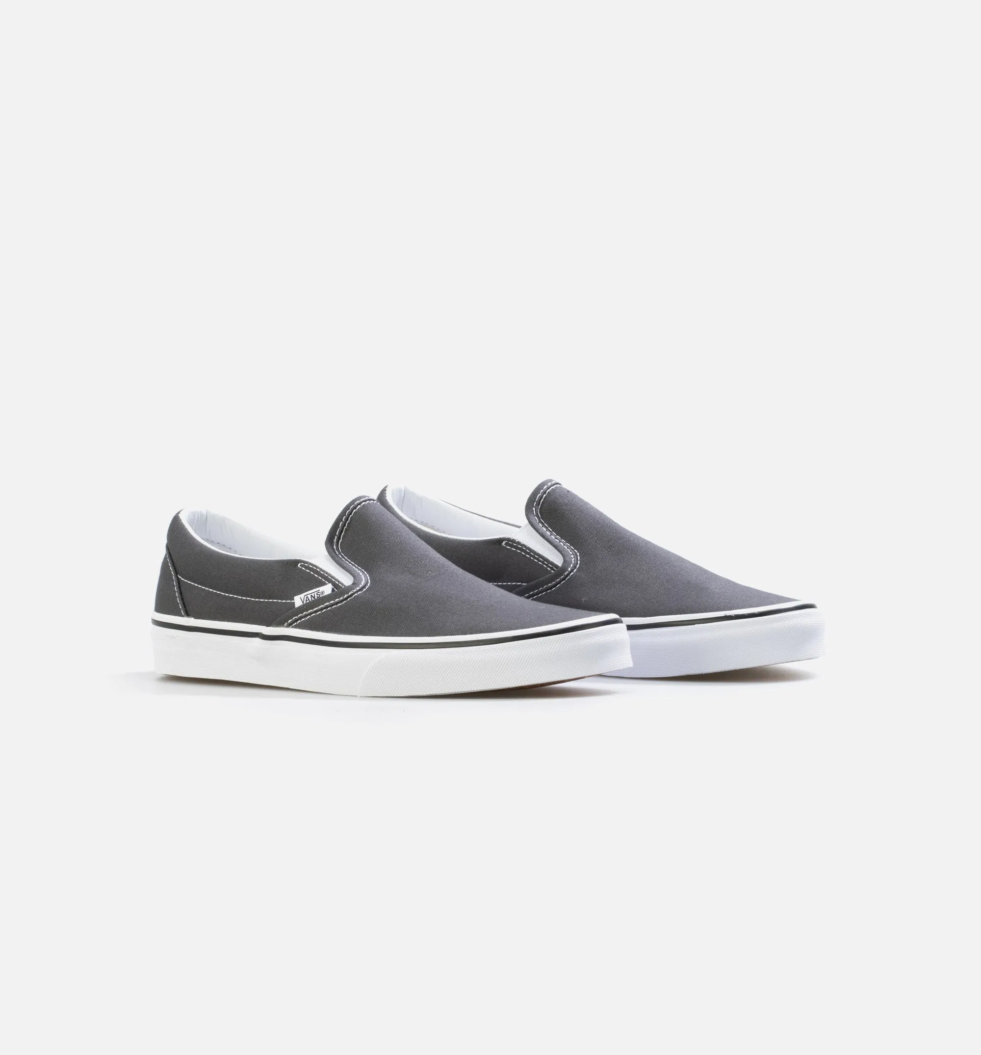 Classic Slip-On Mens Lifestyle Shoe - Grey/White Skateboarding Janoski Skate Shoes