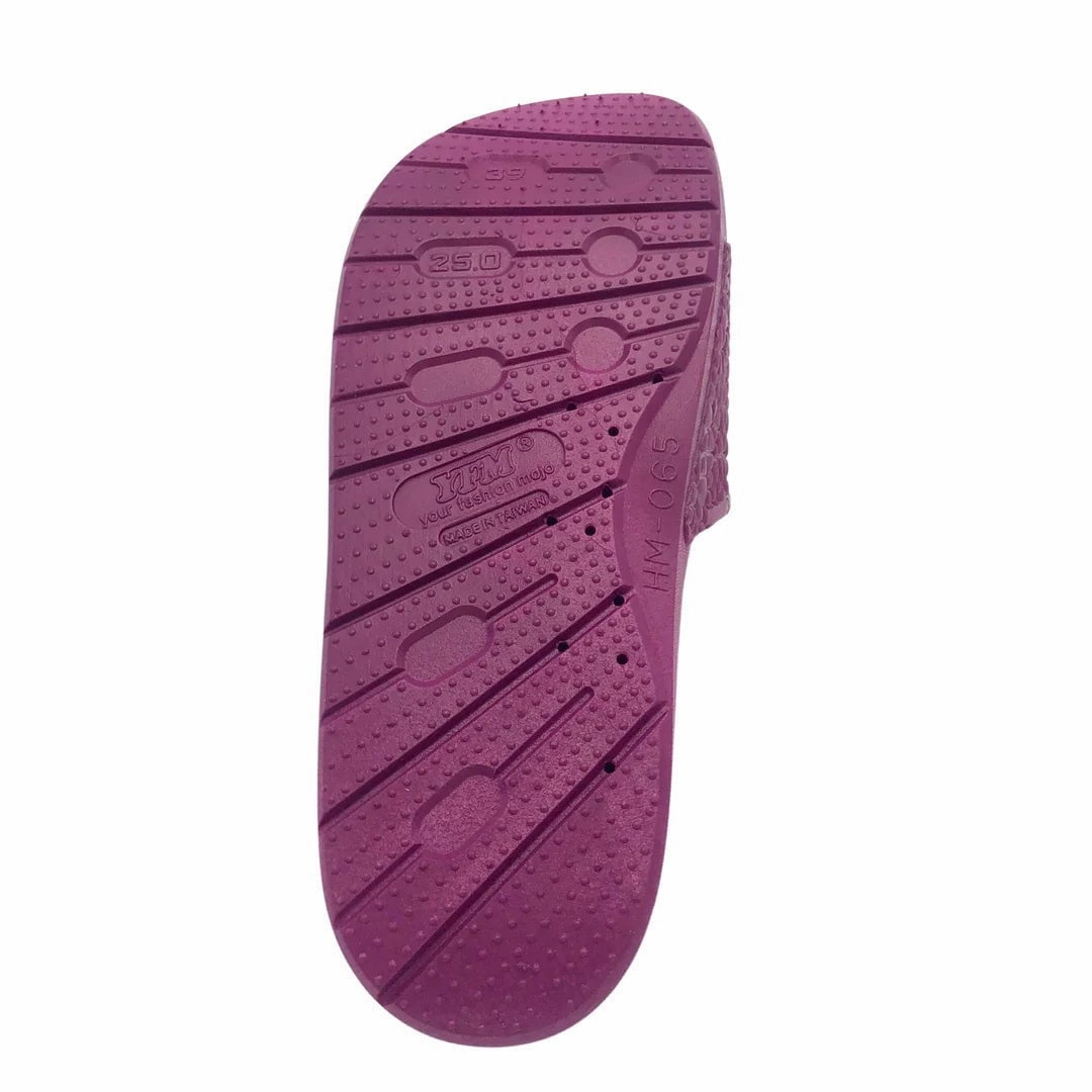 High Top Sandals AdTec Womens Pebble Purple Pvc Sandals Shoes