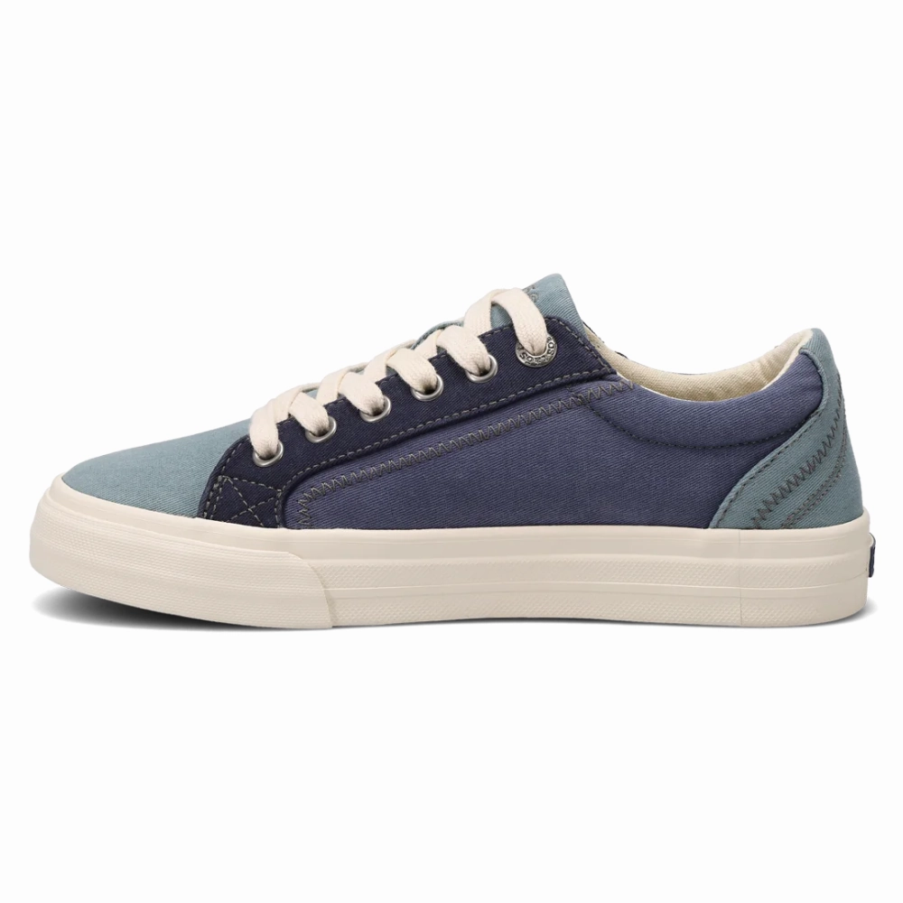 Taos Plim Soul Indigo Multi Canvas Sneaker (Women's) Mudd Casual Shoes