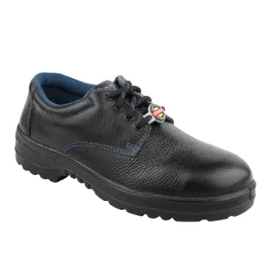 Cebu Boots Warrior Black Industrial Safety Shoes for Men 98-01 By Liberty