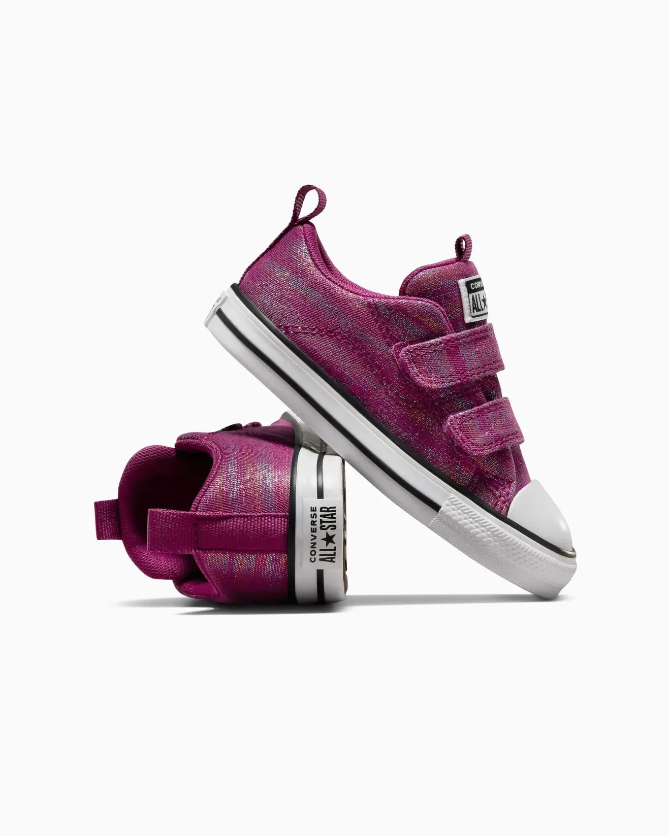 Converse Kid's All-Star Simmer Violet Sneaker Shoes Wide Width Casual Shoes